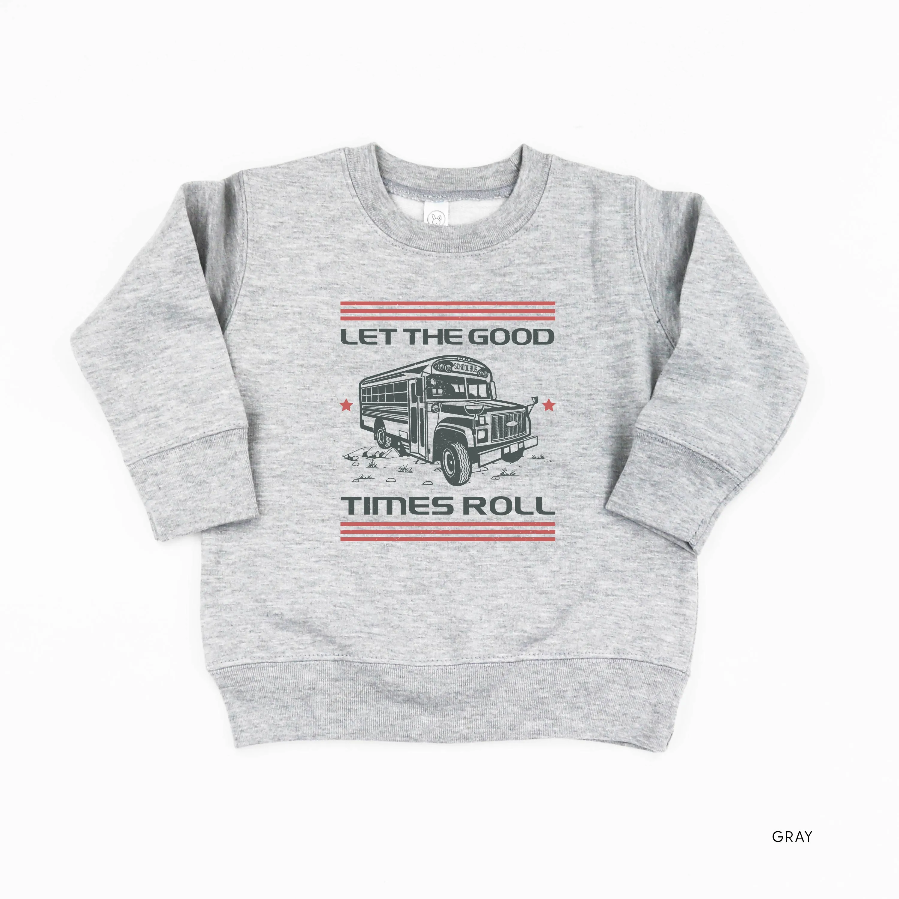 Let the Good Times Roll - School Bus - Child Sweater