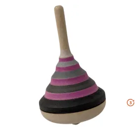 Mader Lady Grey Spinning Top - Rose Pink