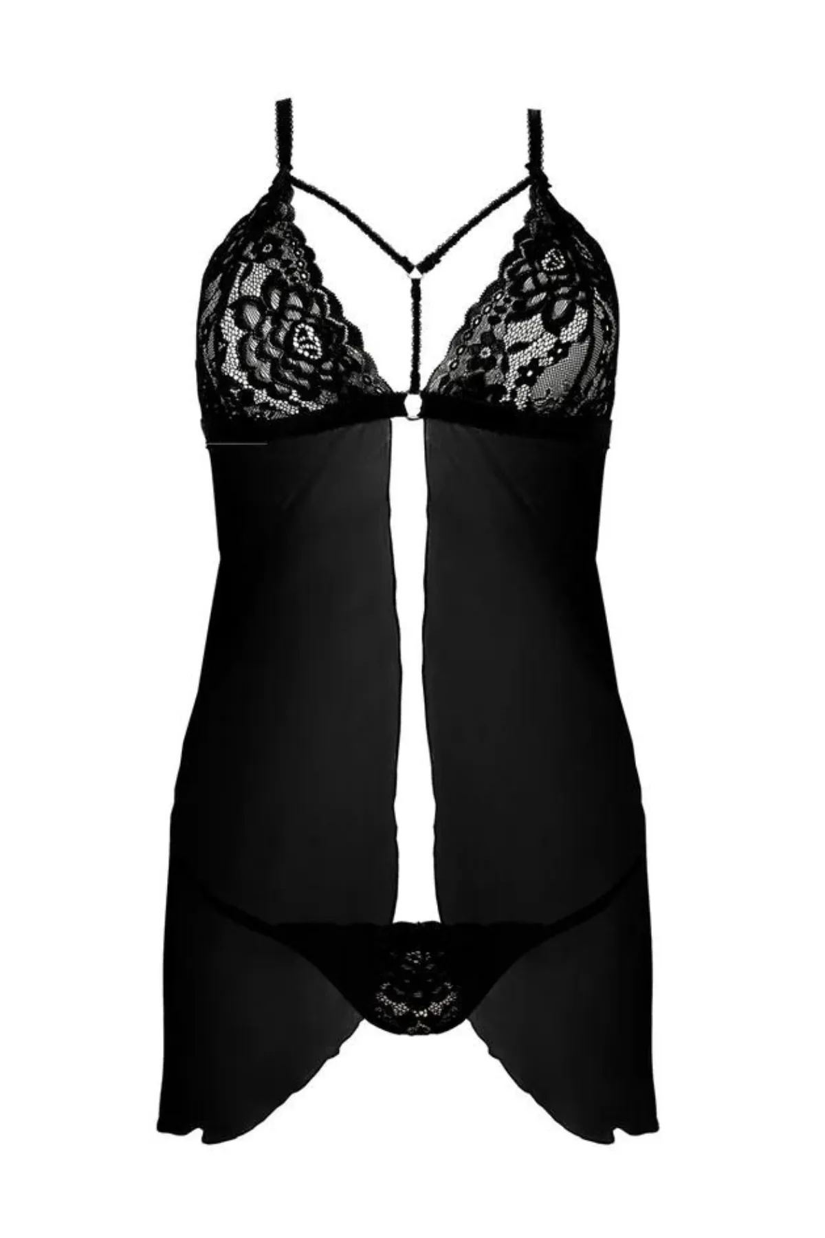 Maya Black Chemise | Lingerie