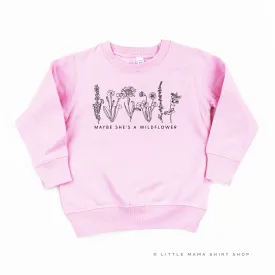 Maybe She's A Wildflower - Child Sweater