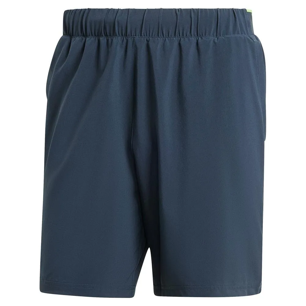 Mens 7 Inch Club Tennis Short Aurora Ink