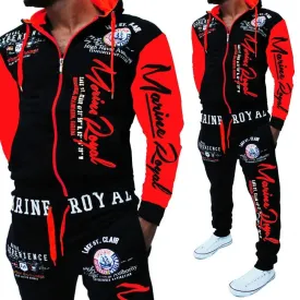 Men's Sweat Suits Joggers Hoodie Set