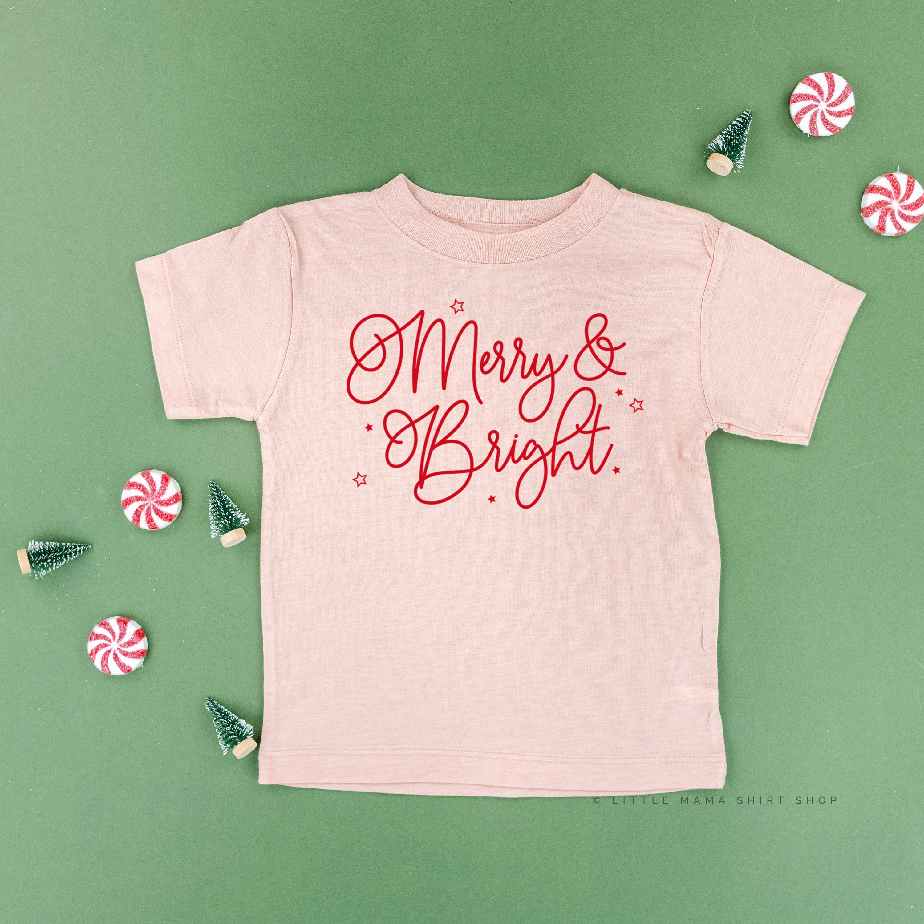 Merry And Bright - Child Tee