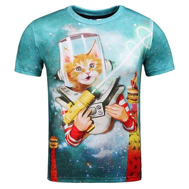 Mr.1991INC New Fashion Men/women 3d t-shirt funny print colorful hair Lion King summer cool t shirt street wear tops tees