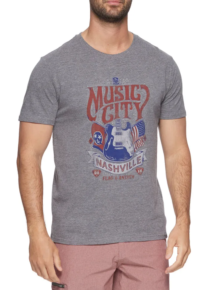 Music City Americana in Grey Heather by Flag and Anthem