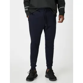 Navy Plain Sports Joggers