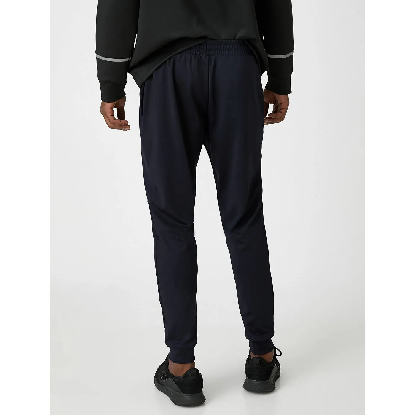 Navy Plain Sports Joggers