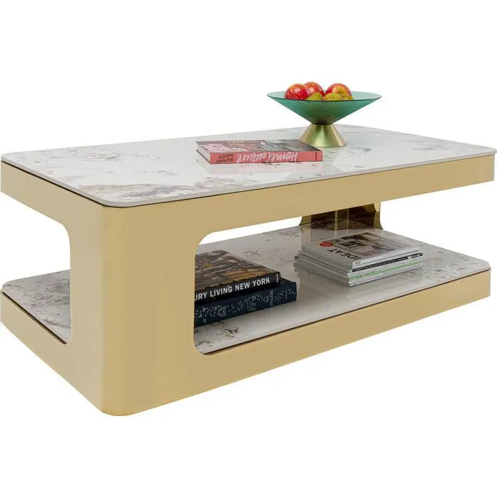 Nube Duo Gold Coffee Table