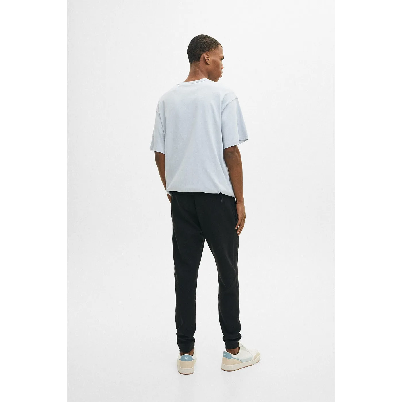 PB Black Joggers with Zip Pockets