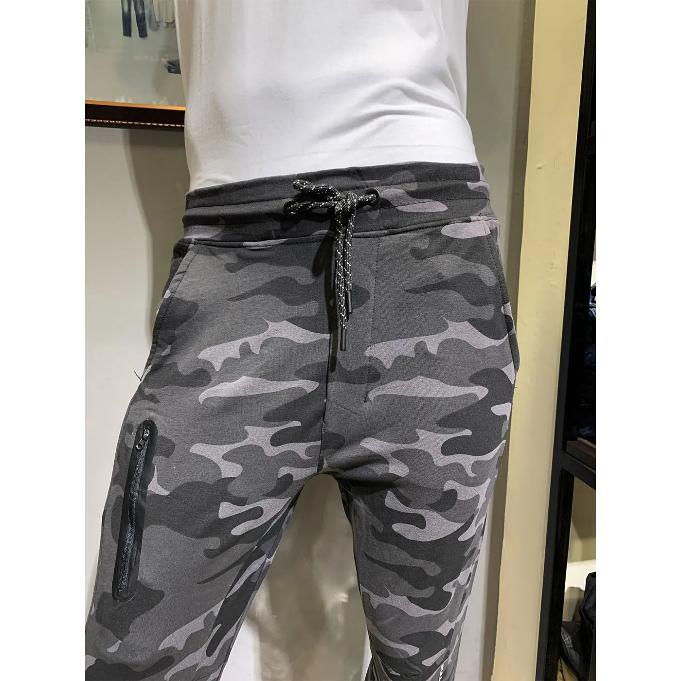 PB Grey Camo Slim Joggers