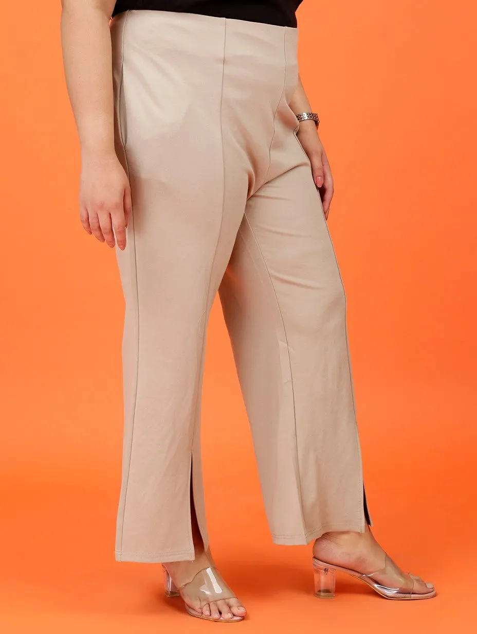 Plus Size Women Boot Cut Trouser