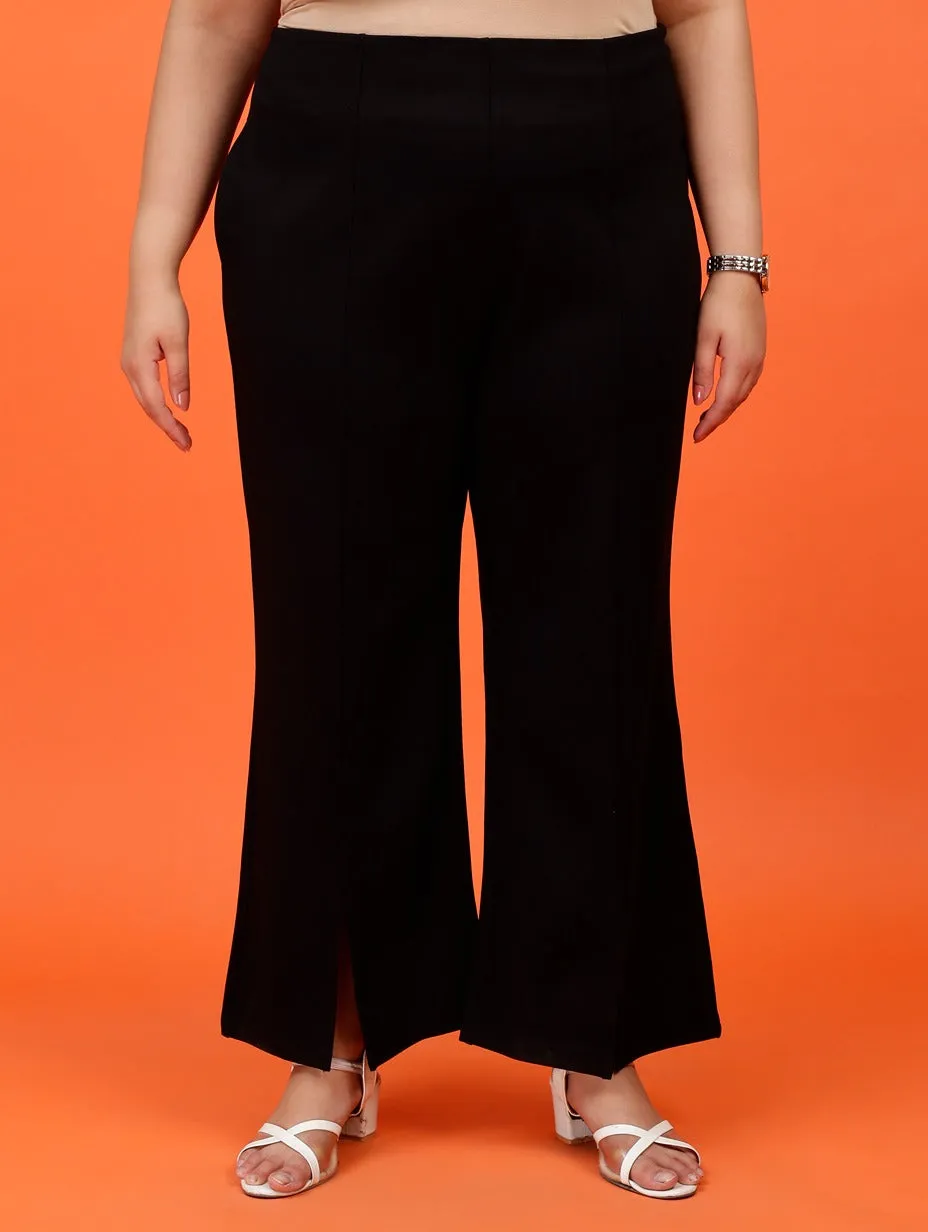 Plus Size Women Boot Cut Trouser