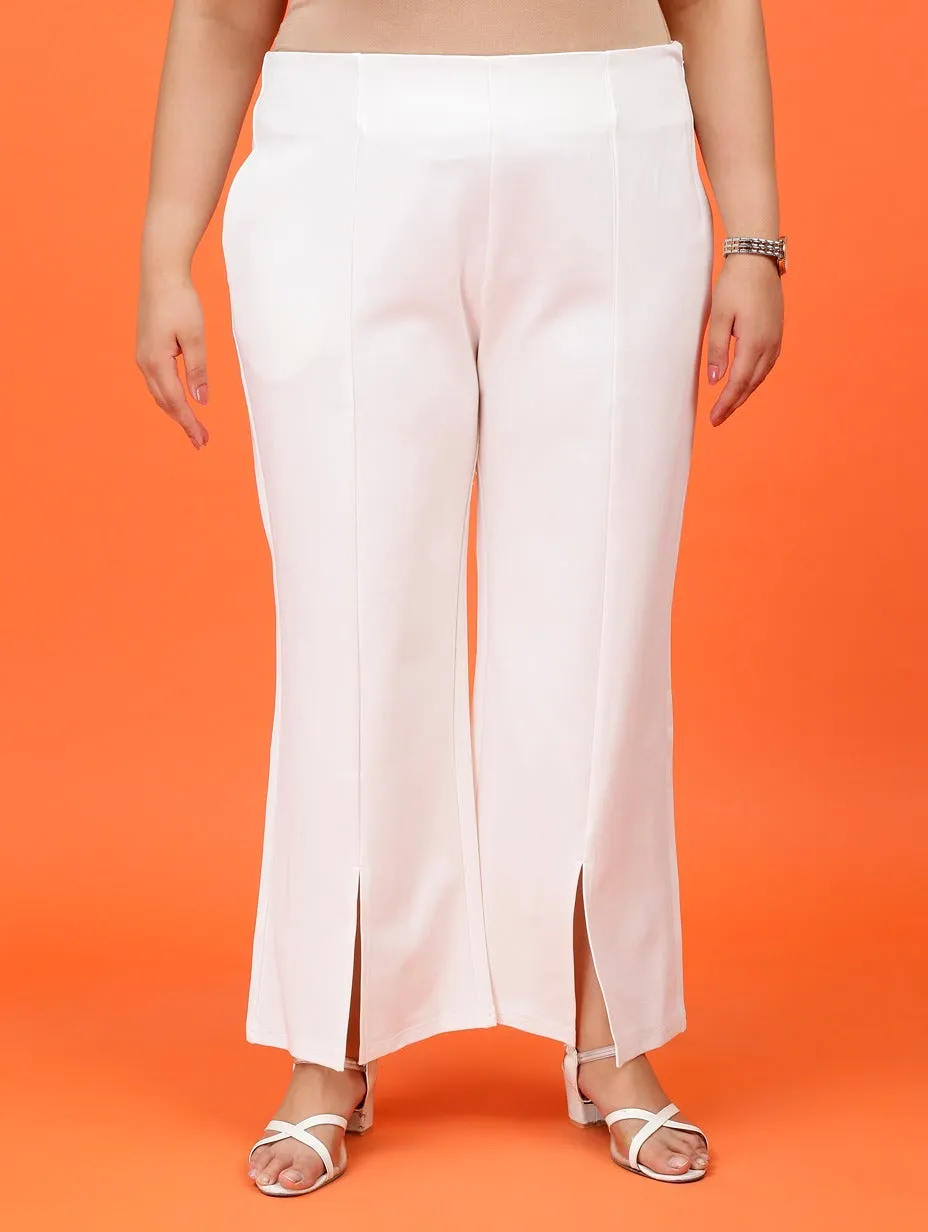 Plus Size Women Boot Cut Trouser