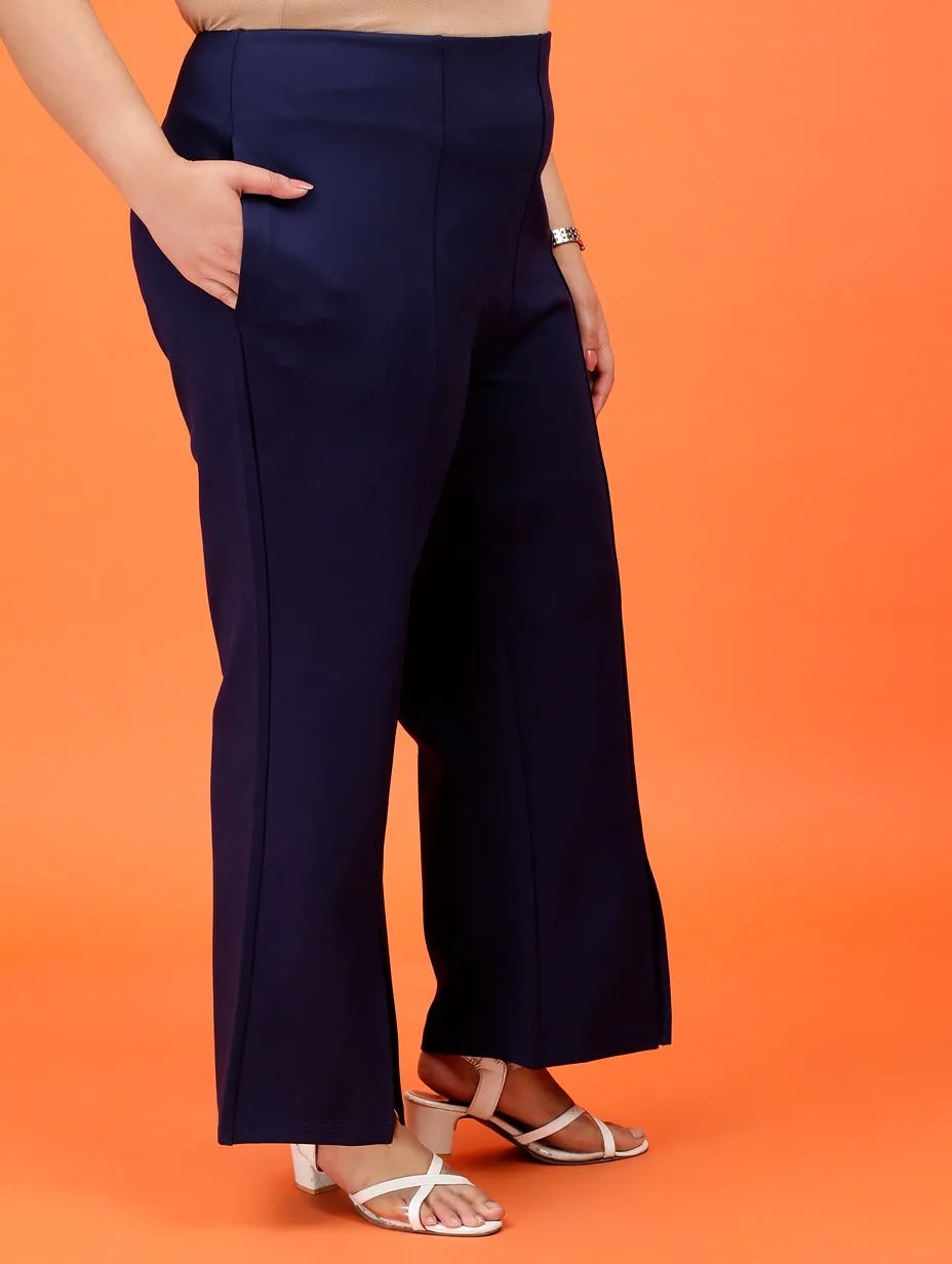 Plus Size Women Boot Cut Trouser