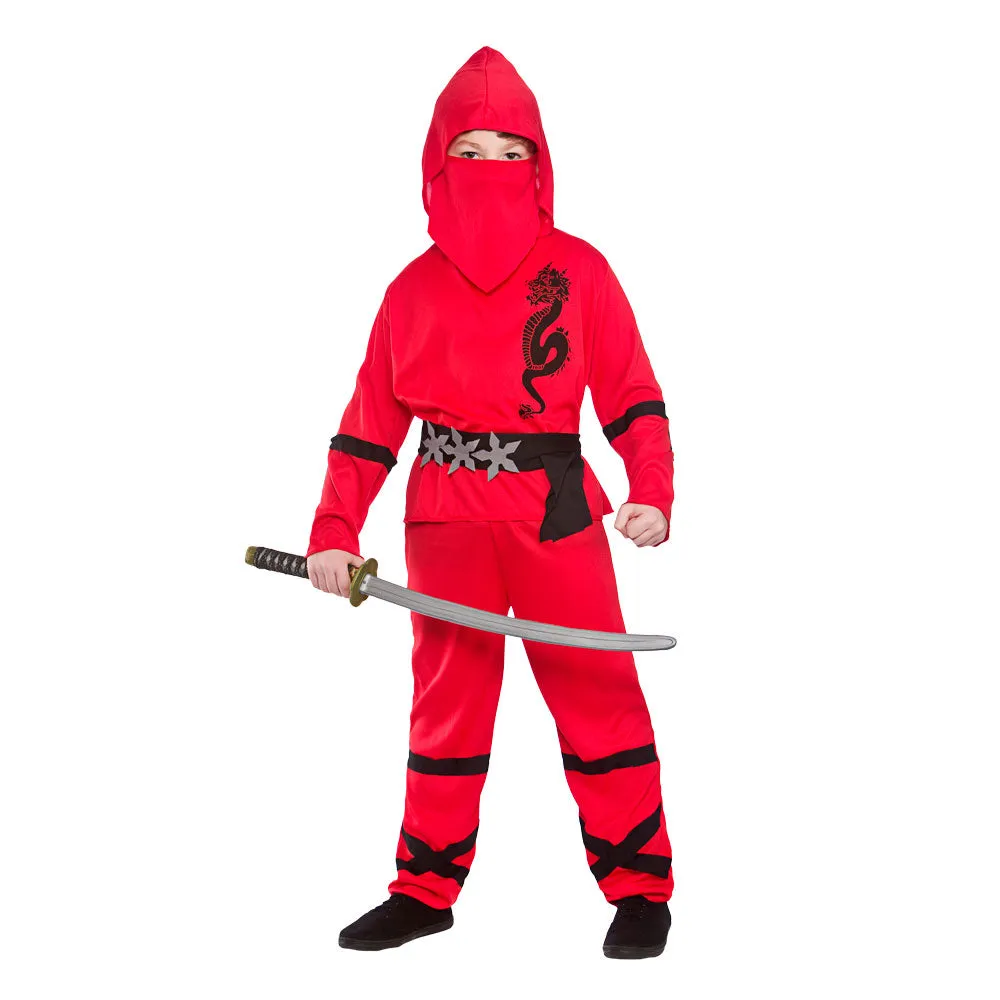 Power Ninja Red Costume