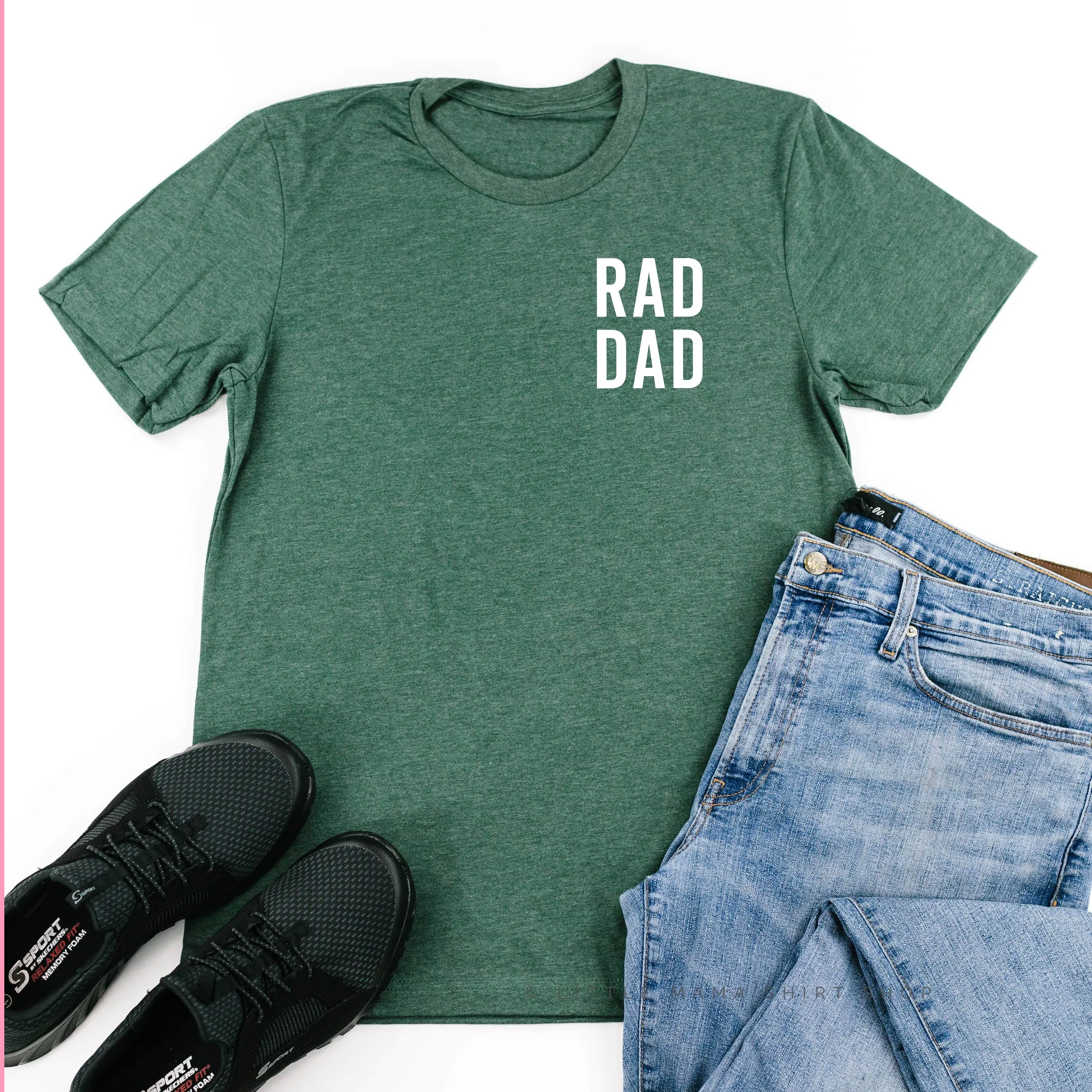 Rad Dad (Pocket Design) - Unisex Tee