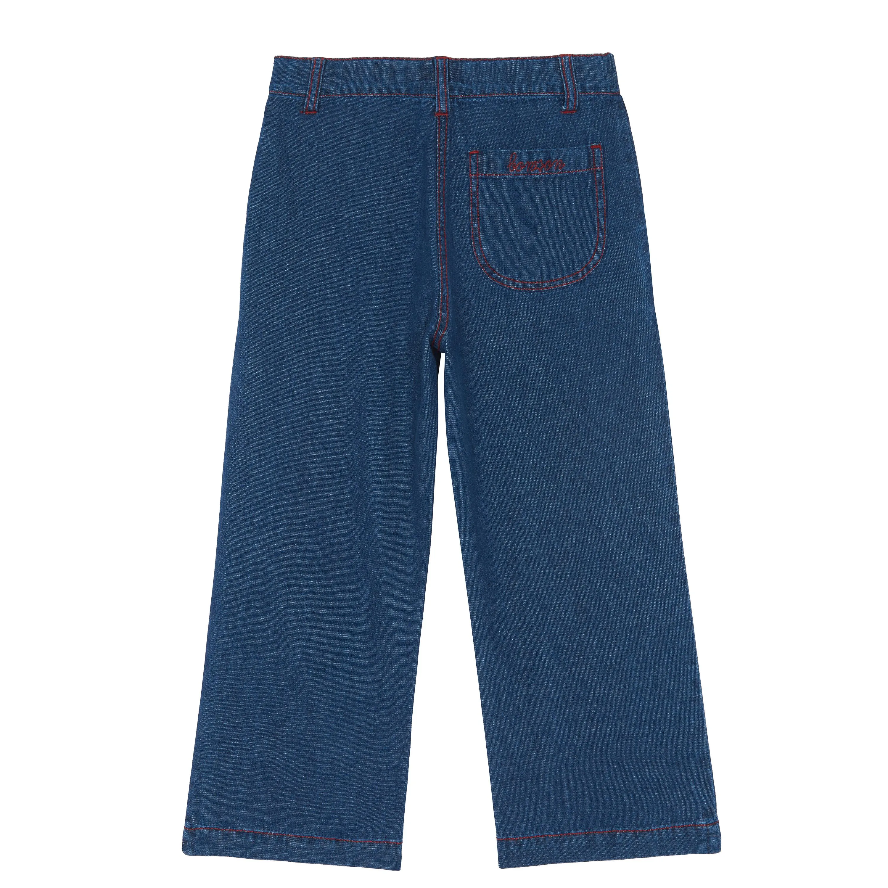 Raw Denim Trousers