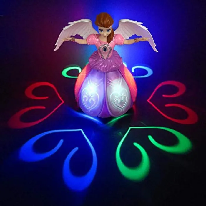 Remote Controlled Musical Princess Angel Doll | 360 degree rotation and Forward/Backward movement