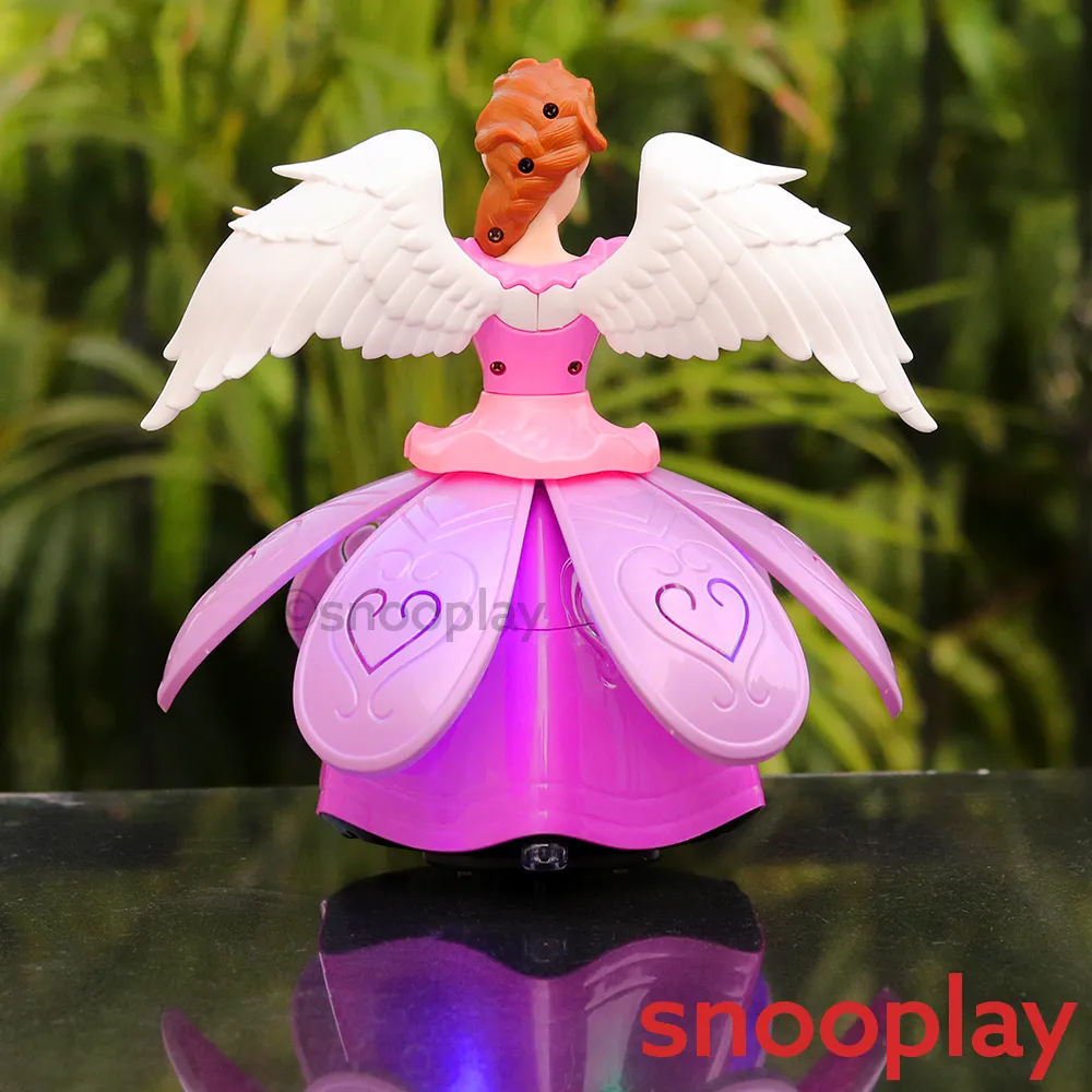 Remote Controlled Musical Princess Angel Doll | 360 degree rotation and Forward/Backward movement