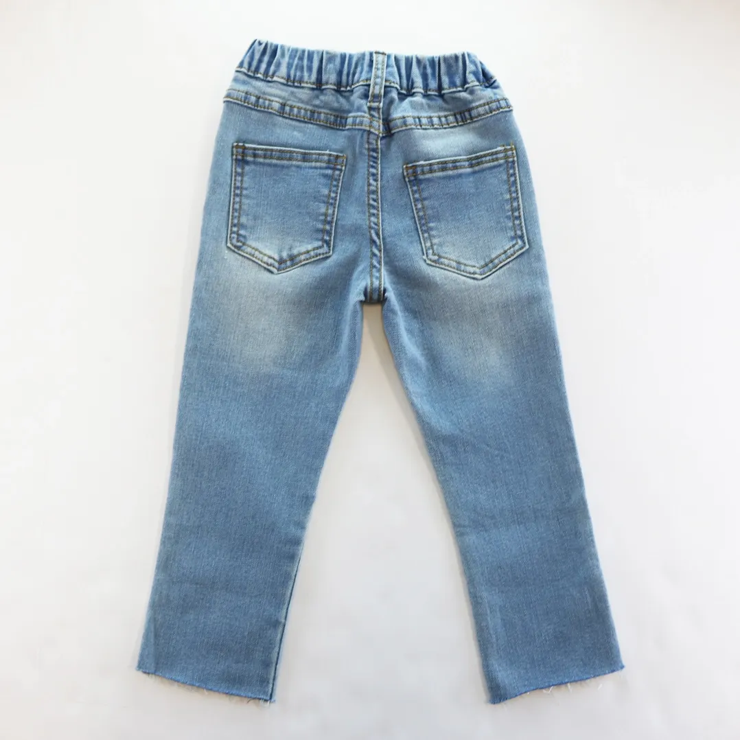 Rhinestone Star Stretch Jeans