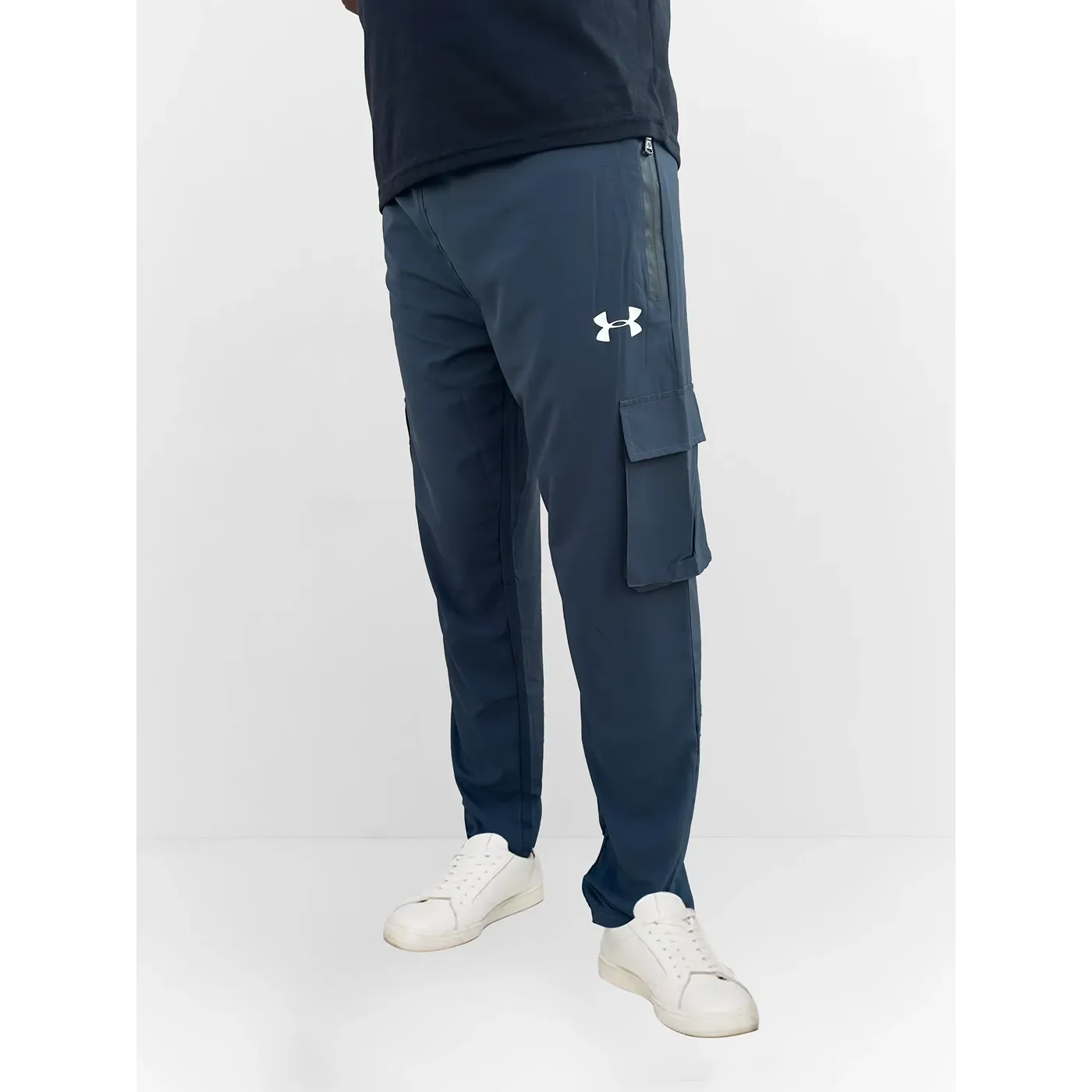 Steal Blue Cargo Sports Trousers