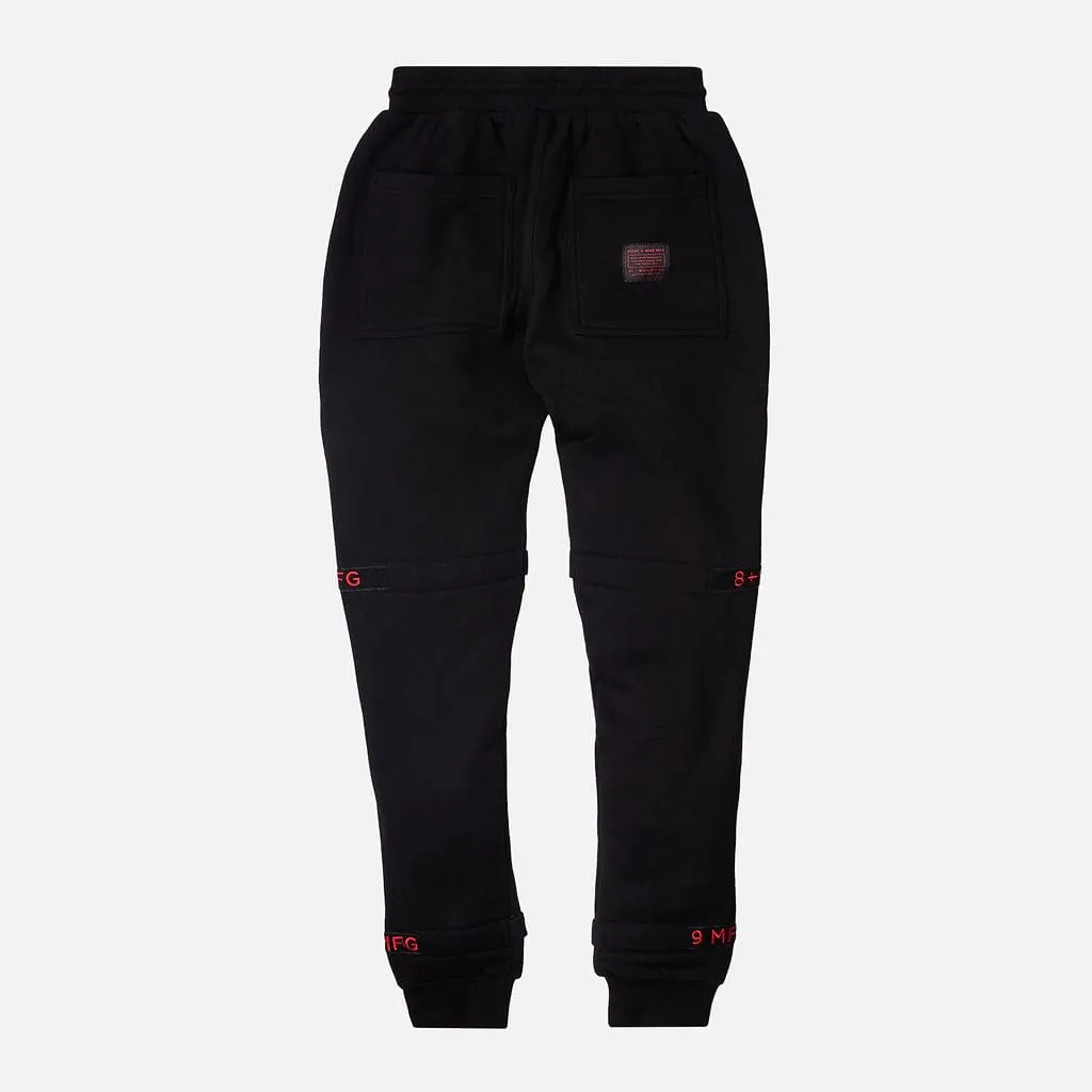 Strapped Up Slim Fleece Sweatpants Bred