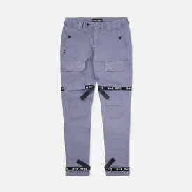 Strapped Up Vintage Washed Utility Pants Blue