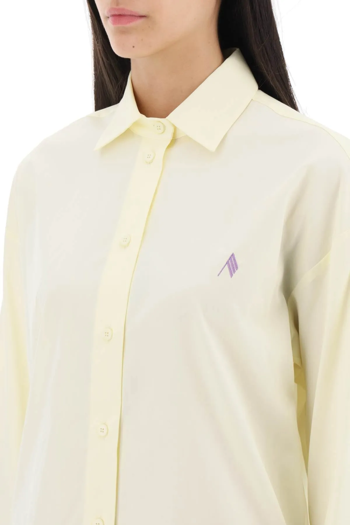 The attico eliza cotton shirt