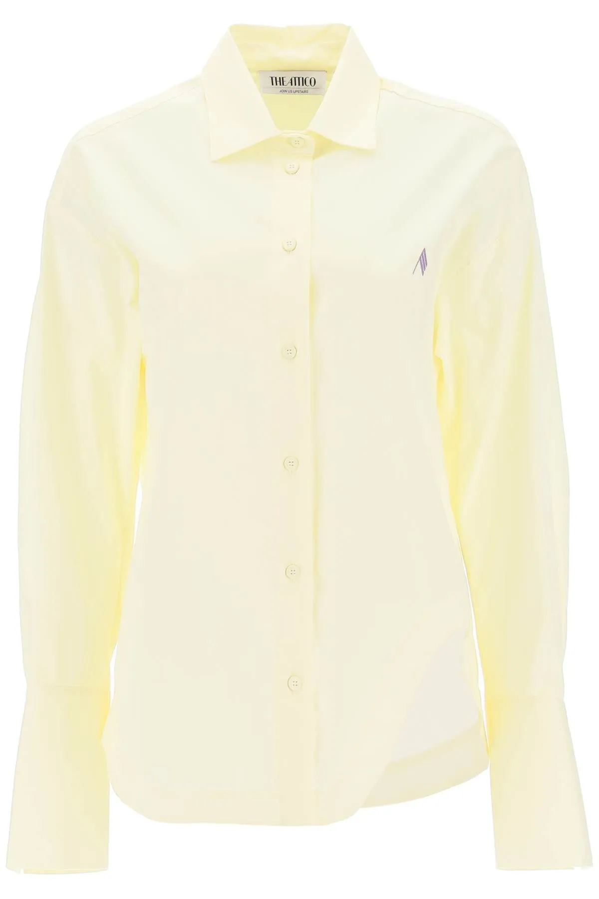 The attico eliza cotton shirt