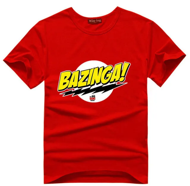 The Big Bang Theory T-shirt Sheldon Cooper super hero green lantern the flash cosplay t shirts men women geek tee TBBT tshirt