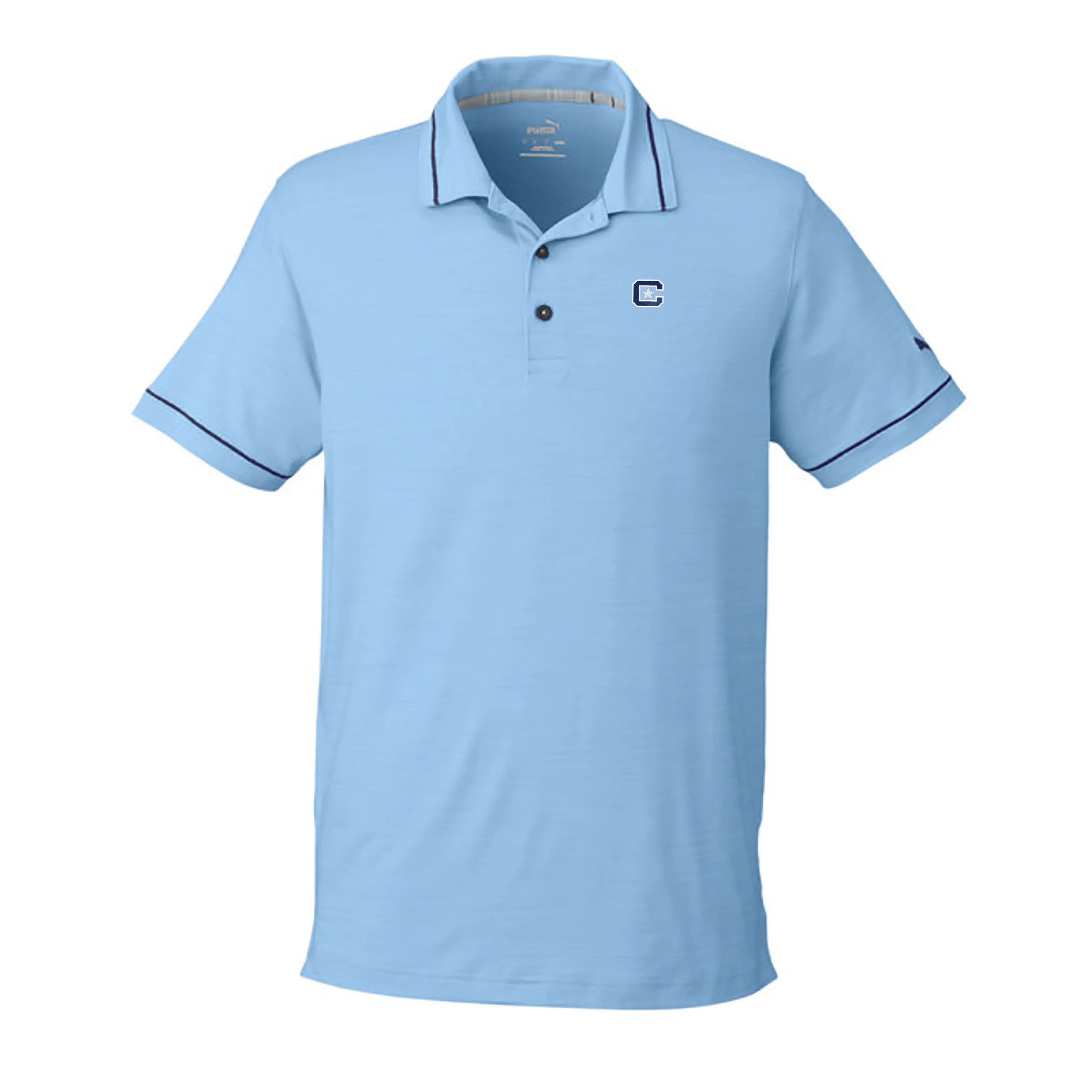 The Citadel, C Star, Puma Golf Men's Cloudspun Monarch Polo Shirt