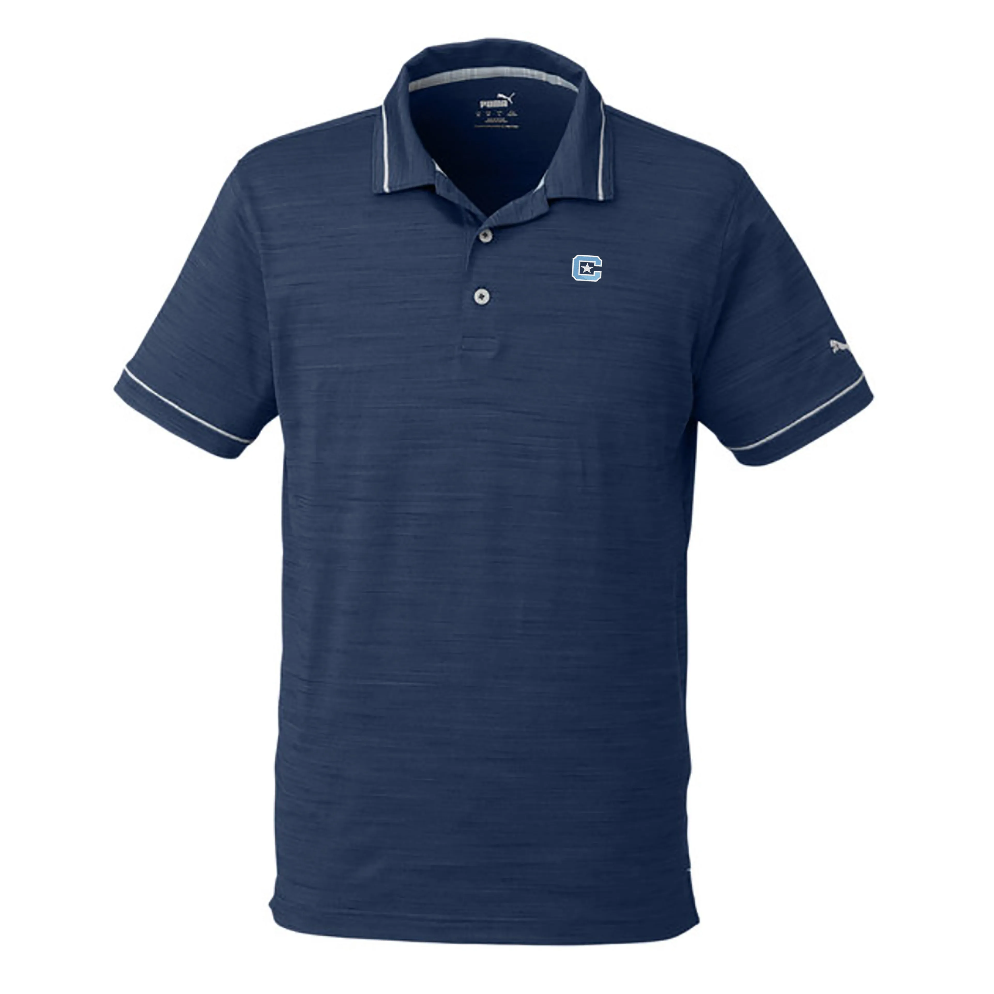 The Citadel, C Star, Puma Golf Men's Cloudspun Monarch Polo Shirt